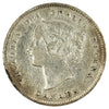1896 Canada 5-cents F-VF (F15) Scratched, marks, or impaired