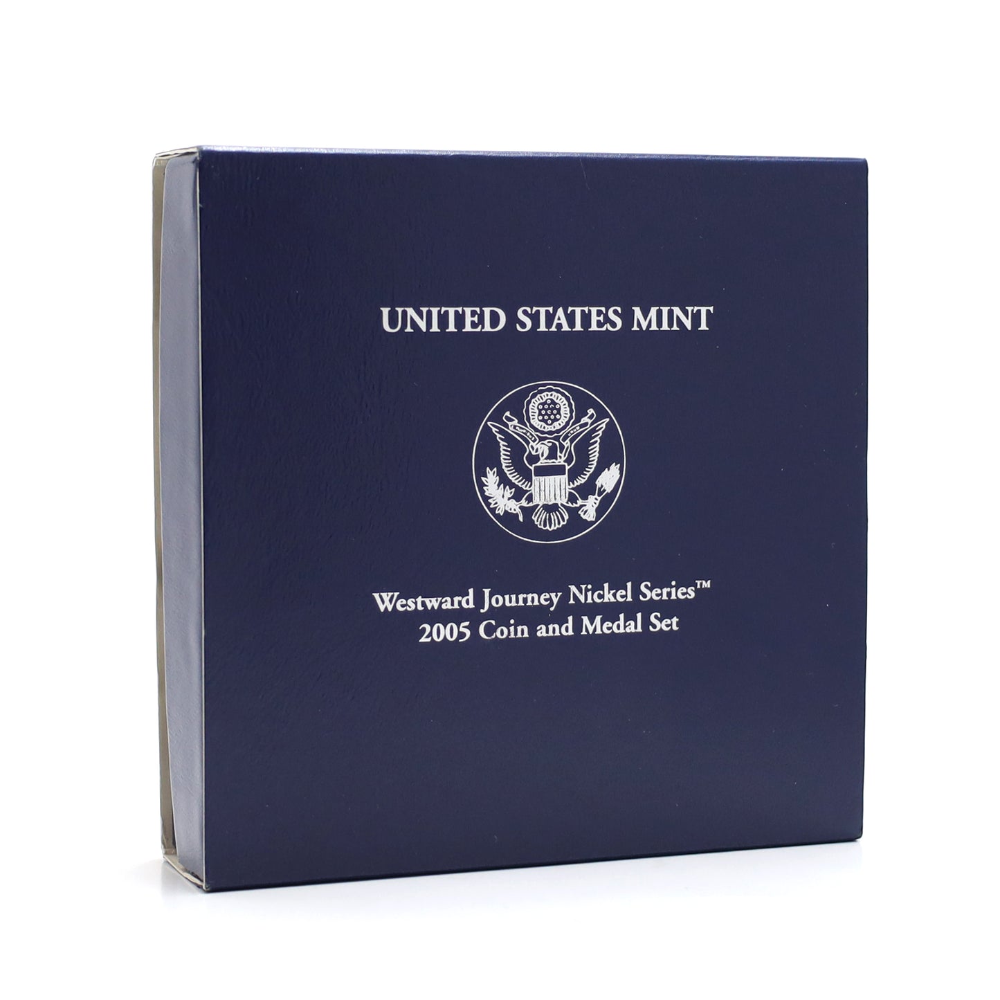 2005 US Mint Westward Journey Nickel Series 3-Coin & Medal Set (Toned)