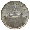 1936 Canada Dollar UNC+ (MS62) Scratched, marks, or impaired