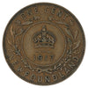 1917C Newfoundland 1-cent F-VF (F15) Scratched, marks, or impaired