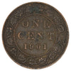 1901 Canada 1-cent Extra Fine (EF40) Scratched, marks, or impaired