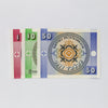 Lot of 3x Kyrgyzstan 1993 1, 10, 50 Tyiyn Banknotes, Pick #1, 2, & 3