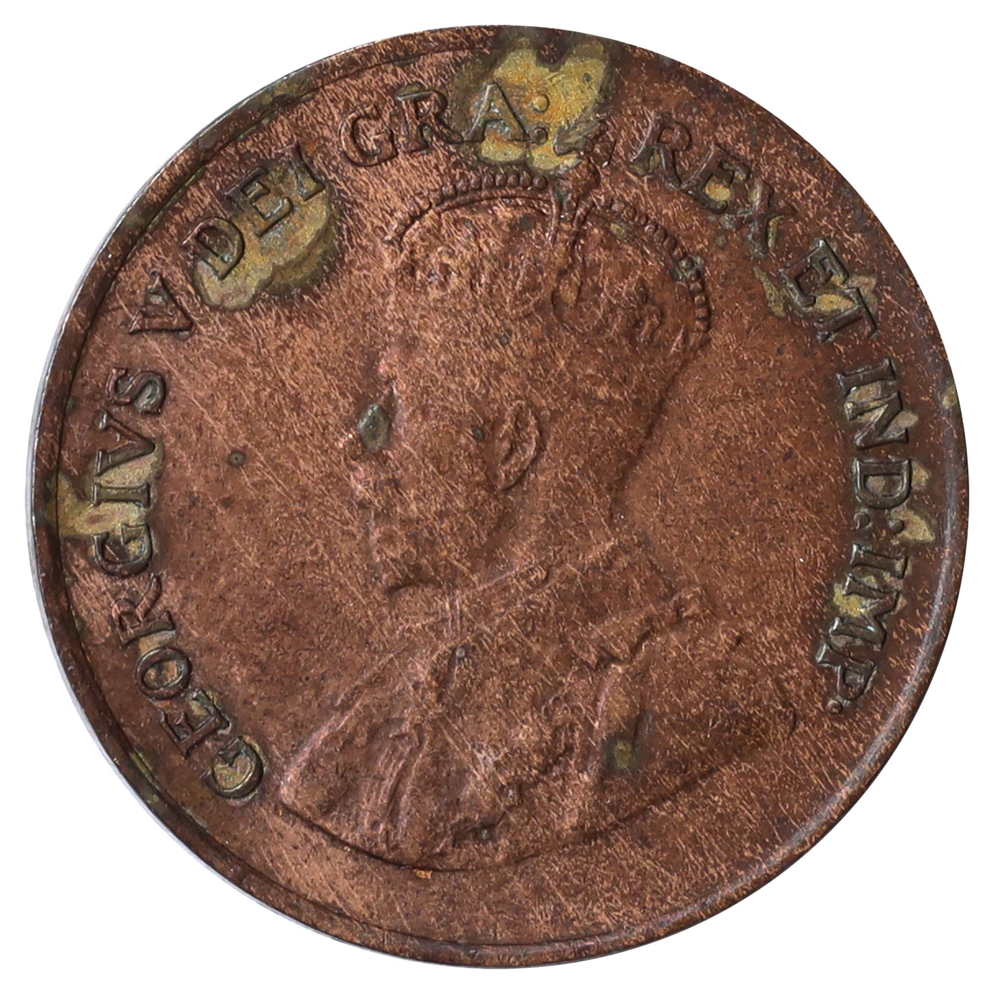 1927 Canada 1-cent VF-EF (VF30) Scratched, marks, or impaired