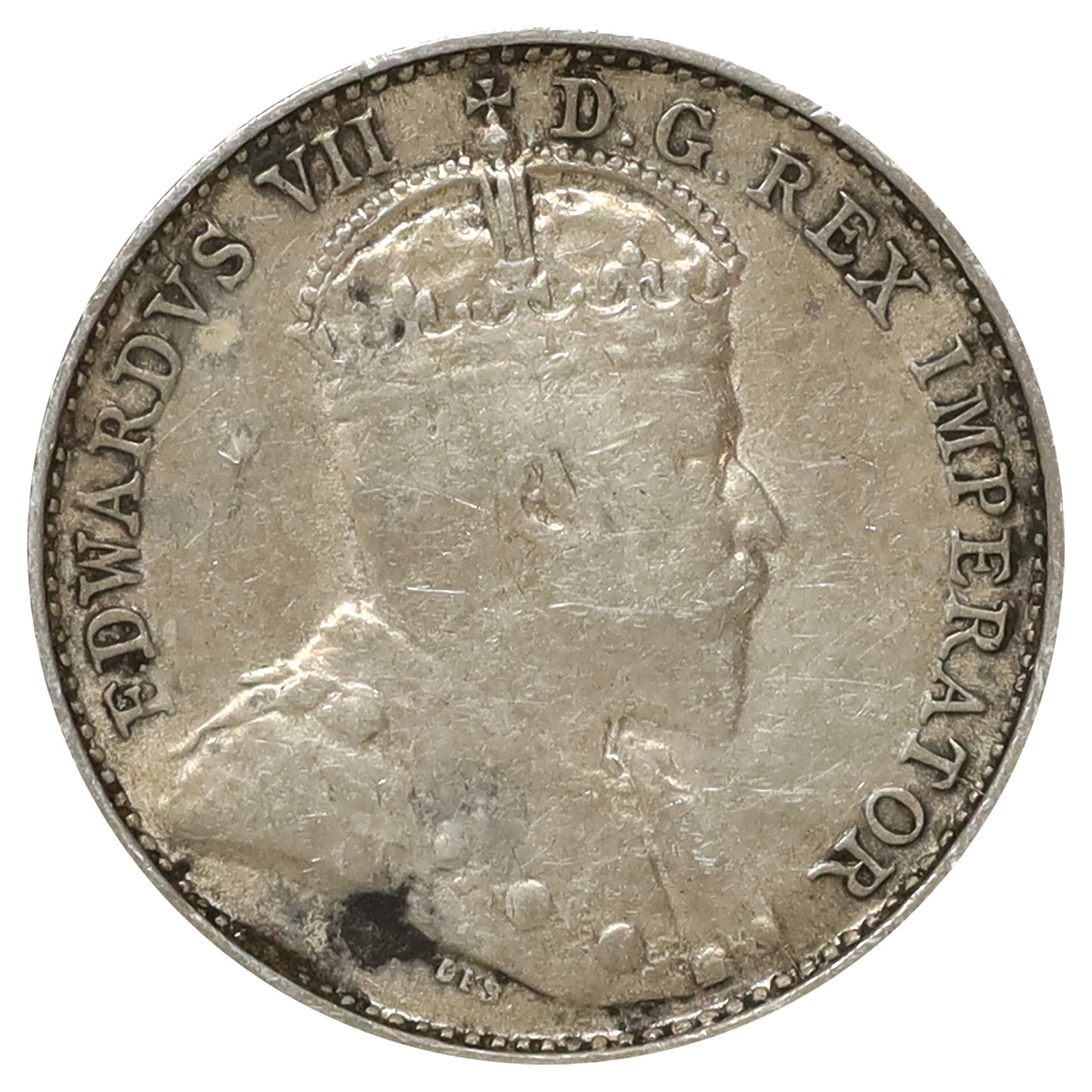 1907 Canada 5-cents Very Fine (VF20) Scratched, marks, or impaired