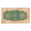 DC-24c 1923 Dominion 25-cent Shinplaster, McCavour-Saunders, VG-F (VG10) Impaired