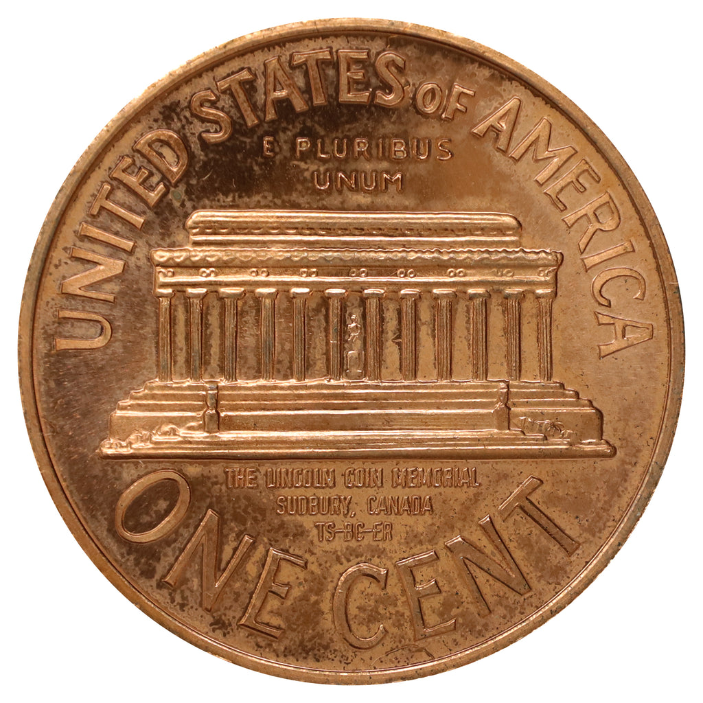 1965 Sudbury, Ontario Big USA Token Penny. Approx. 4cm diameter!
