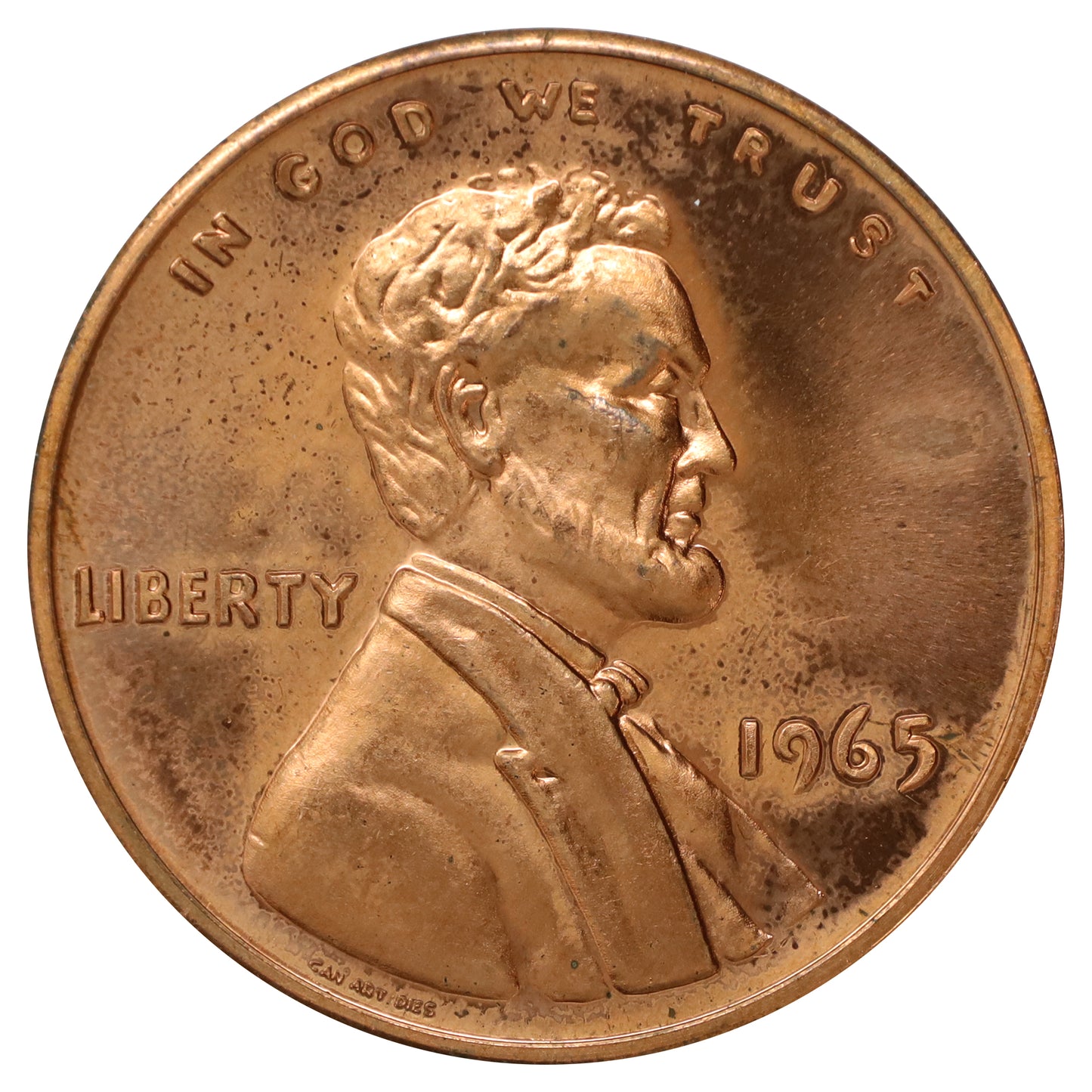 1965 Sudbury, Ontario Big USA Token Penny. Approx. 4cm diameter!
