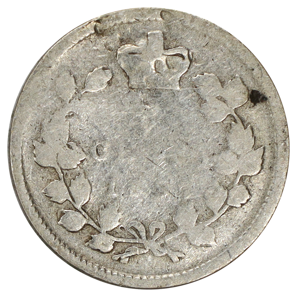 1897 Canada 5-cents About Good (AG3) Scratched, marks, or impaired
