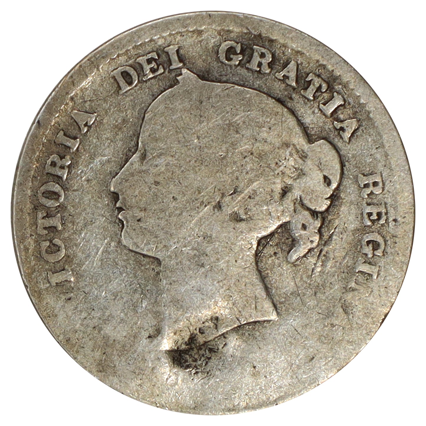 1897 Canada 5-cents About Good (AG3) Scratched, marks, or impaired
