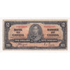 BC-22c 1937 Canada $2 Coyne-Towers, Various Prefixes, VG-F (VG10) Tears or impaired