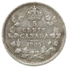 1905 Canada 5-cents Fine (F12) Scratched, marks, or impaired