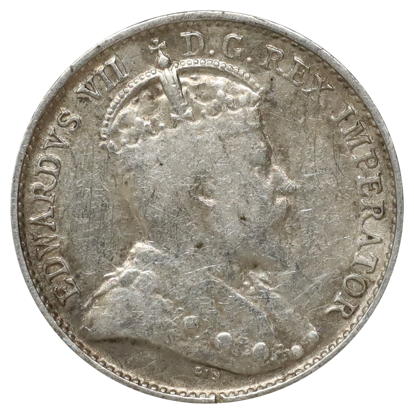 1905 Canada 5-cents Fine (F12) Scratched, marks, or impaired