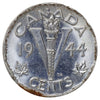 1944 No Chrome Canada 5-cents AU-UNC (AU55) Scratched, marks, or impaired