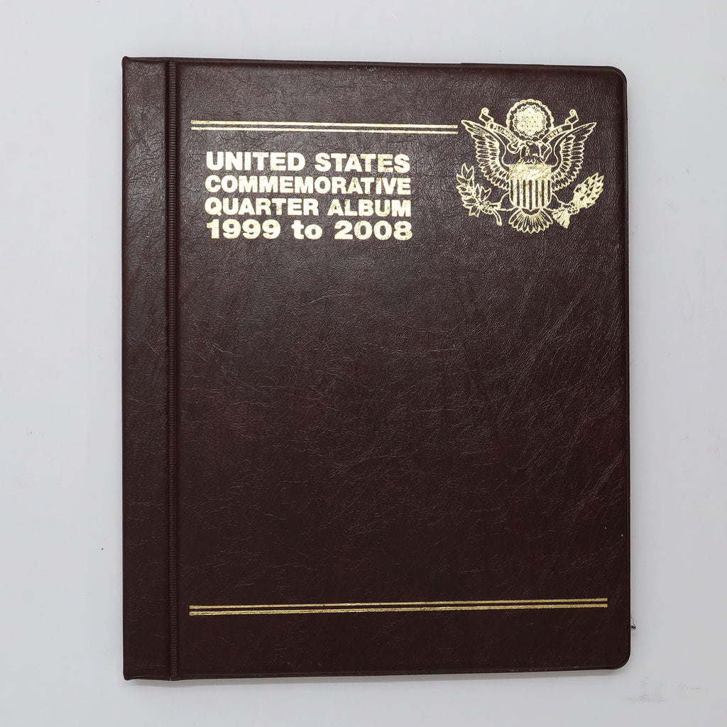 Lot of 100x USA 1999-2008 50 States Quarters in Commemorative Album