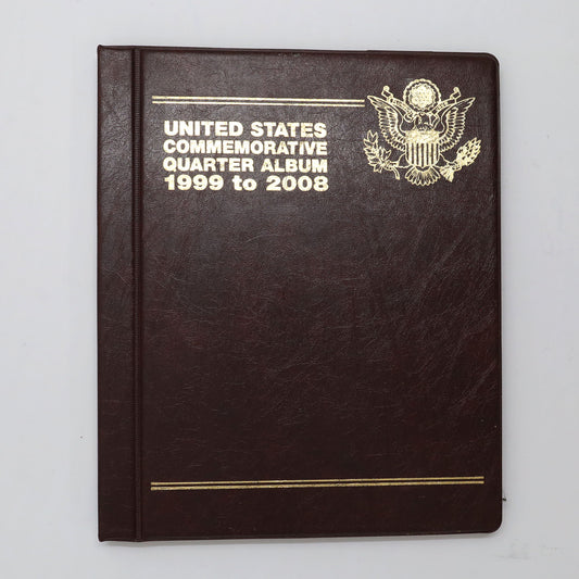 Lot of 100x USA 1999-2008 50 States Quarters in Commemorative Album