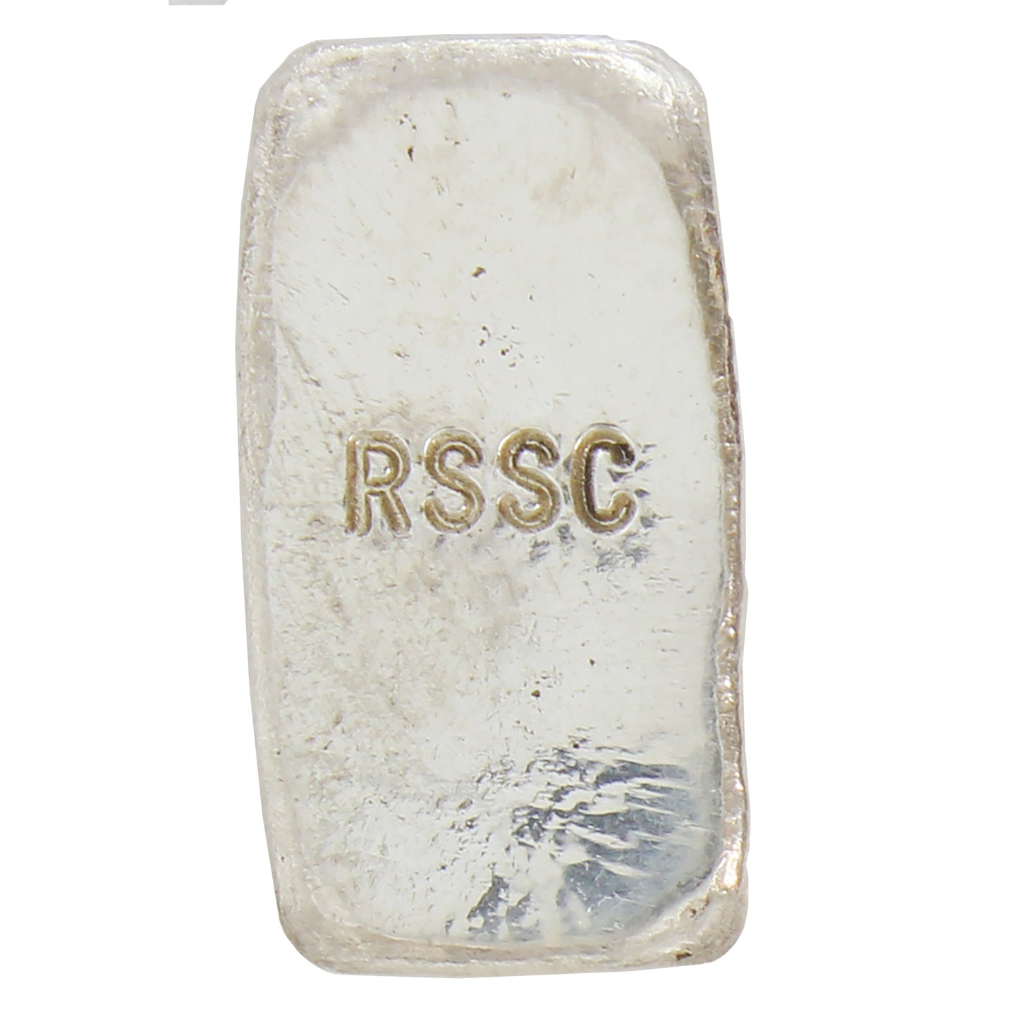 RSSC 1/2oz Skull & Crossbones .999 Fine Silver Bar (No Tax) Scr/Lightly Toned