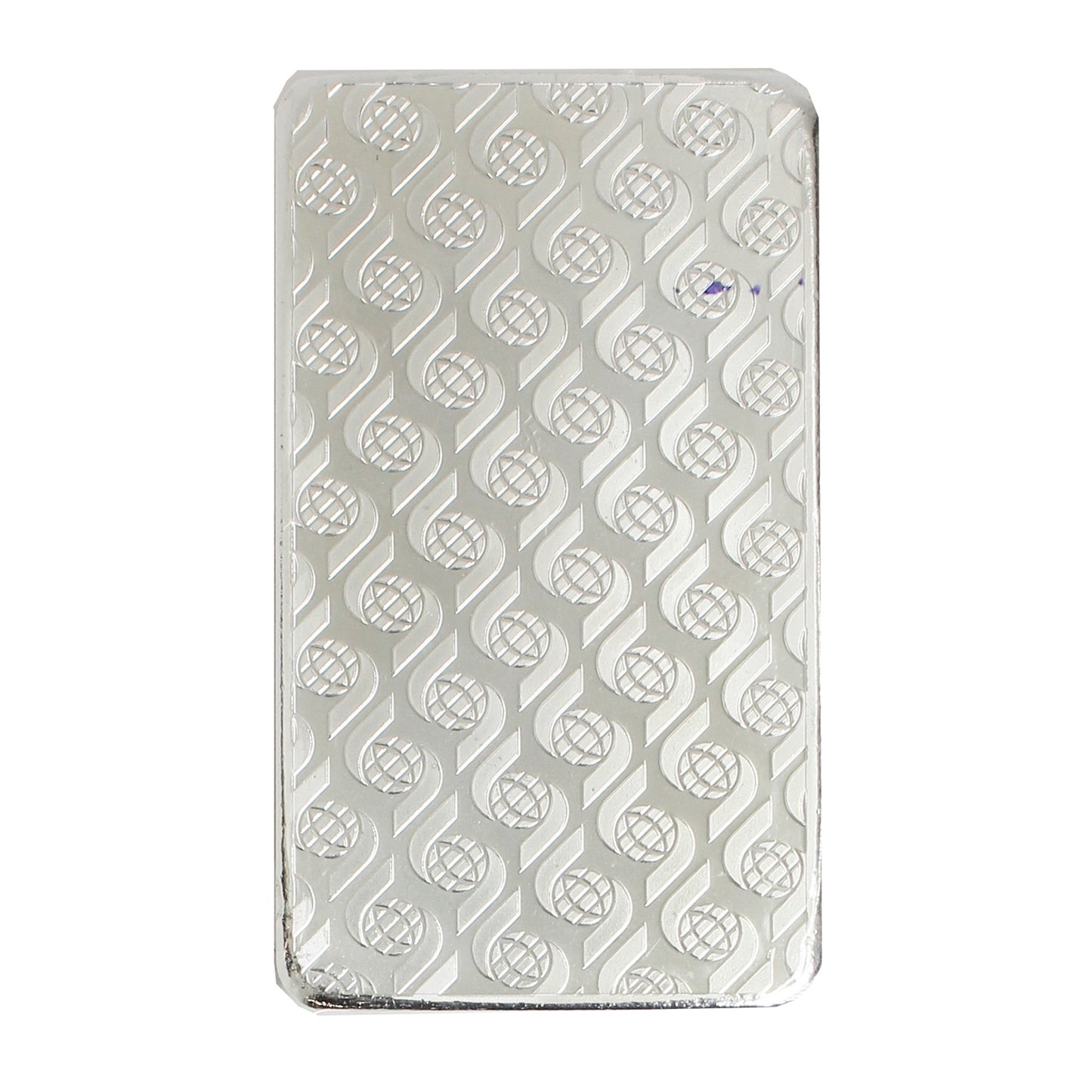 Scotiabank 10oz Repeated Logo Back .999 Fine Silver Bar (No Tax) Flaws