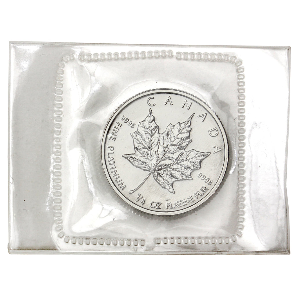 1992 Canada $10 1/4oz Platinum Maple Leaf SEALED (No Tax)