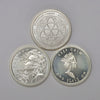 Lot of 3x Silver Shield 1oz .999 Silver Rounds (No Tax) Issues. 3pcs.