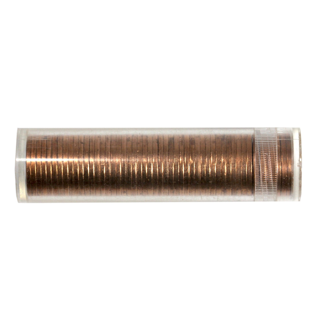 1979 Canada 1-cent Roll of 50Pcs, Mint State, Some Toned
