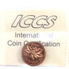 1963 Hanging 3 Canada 1-cent ICCS Certified MS-64 Red