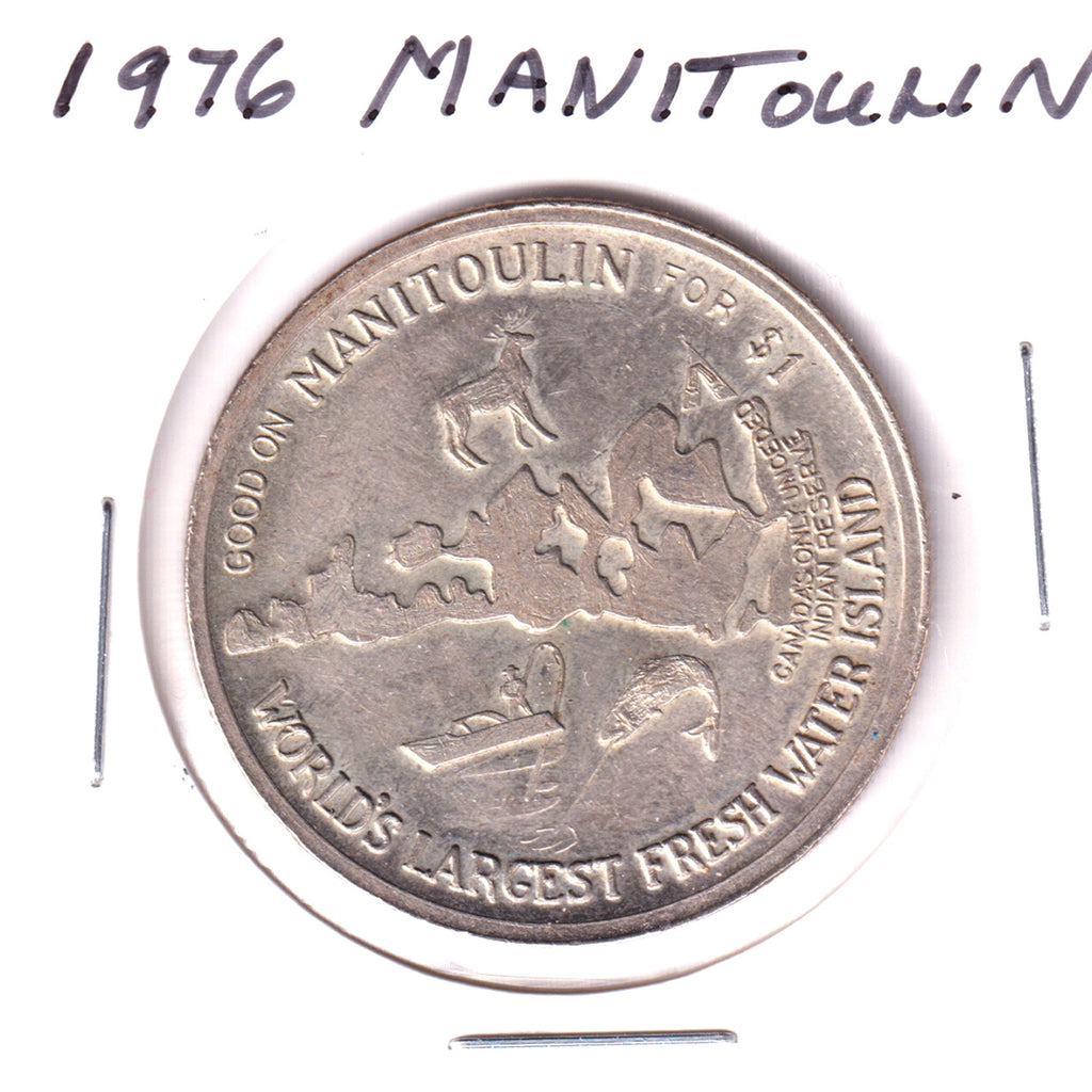 Manitoulin Island 1976 Haweater Dollar: Mindemoya, Treasure Island