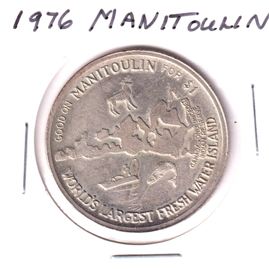 Manitoulin Island 1976 Haweater Dollar: Mindemoya, Treasure Island
