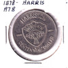 1978 Harriston, Ontario, Centennial Dollar Trade Token