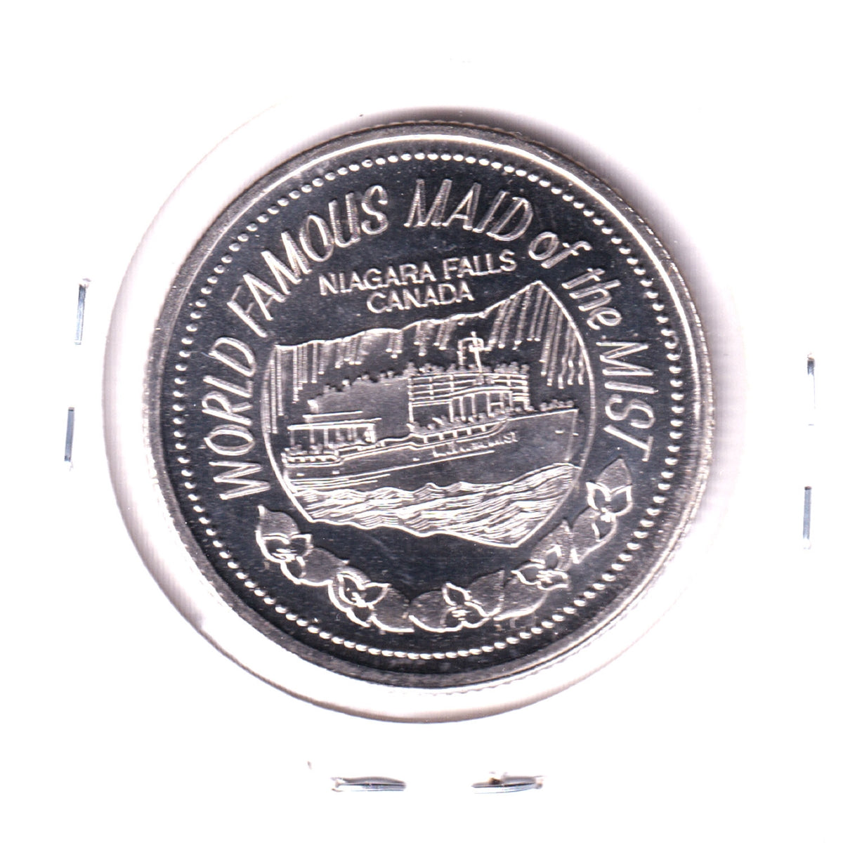 1987 Niagara Falls, Ontario, Trade Dollar Token - World Famous Maid of the Mist