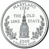 2000-P Maryland USA Statehood Quarters (MS60)