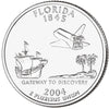 2004-P Florida USA Statehood Quarters (MS60)