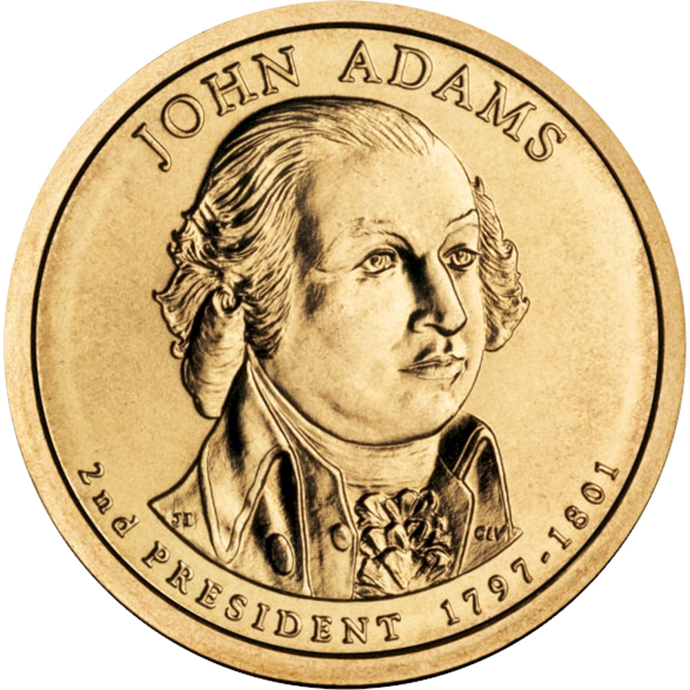 2007-D USA Presidential Dollar - John Adams Uncirculated
