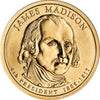 2007-D USA Presidential Dollar - James Madison Uncirculated