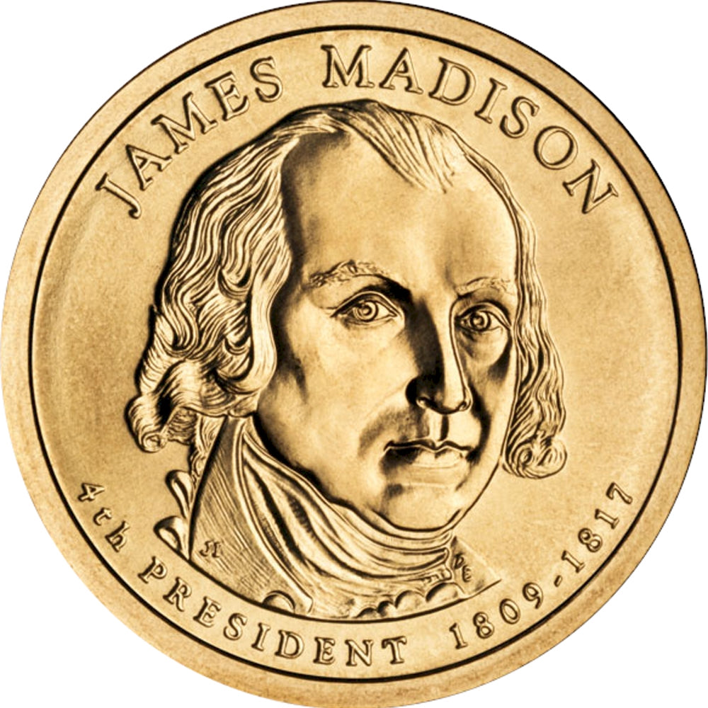 2007-P USA Presidential Dollar - James Madison Uncirculated