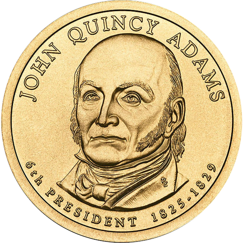 2008-P USA Presidential Dollar - John Quincy Adams Uncirculated