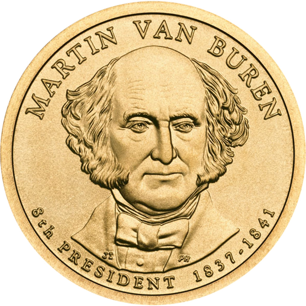 2008-D USA Presidential Dollar - Martin Van Buren Uncirculated