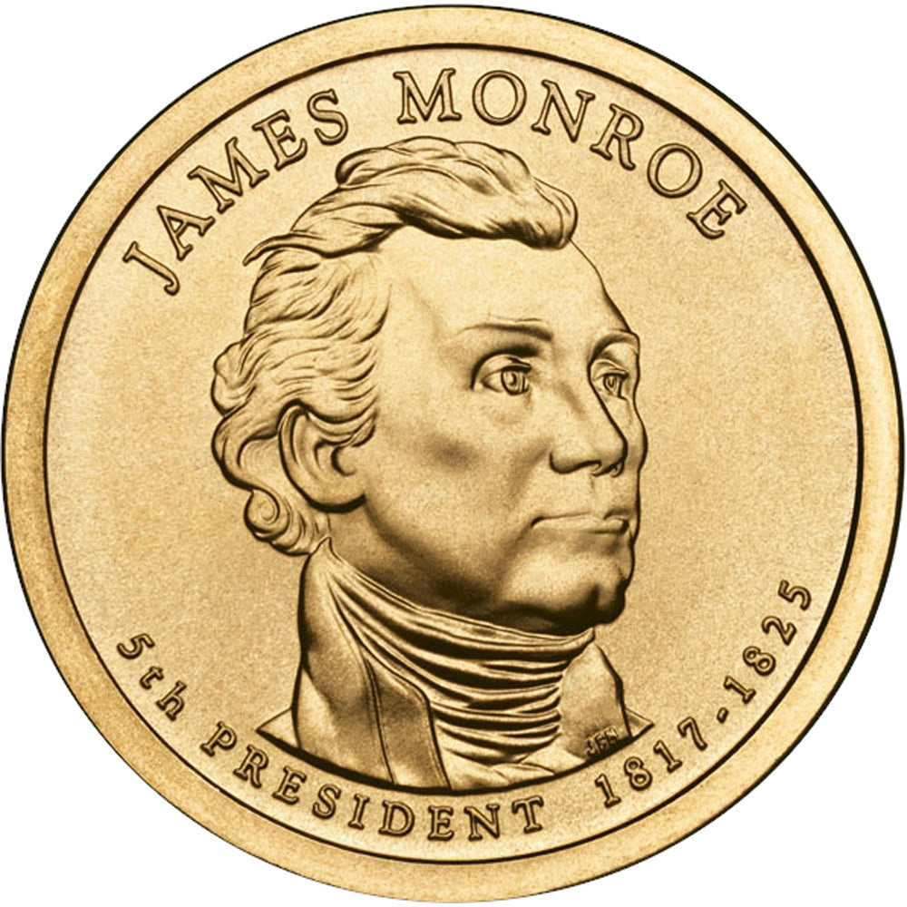 2008-P USA Presidential Dollar - James Monroe Uncirculated