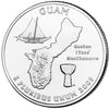 2009-P Guam USA Statehood Quarter Uncirculated (MS60)