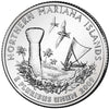 2009-D Northern Mariana Island USA Statehood Quarter Uncirculated (MS60)