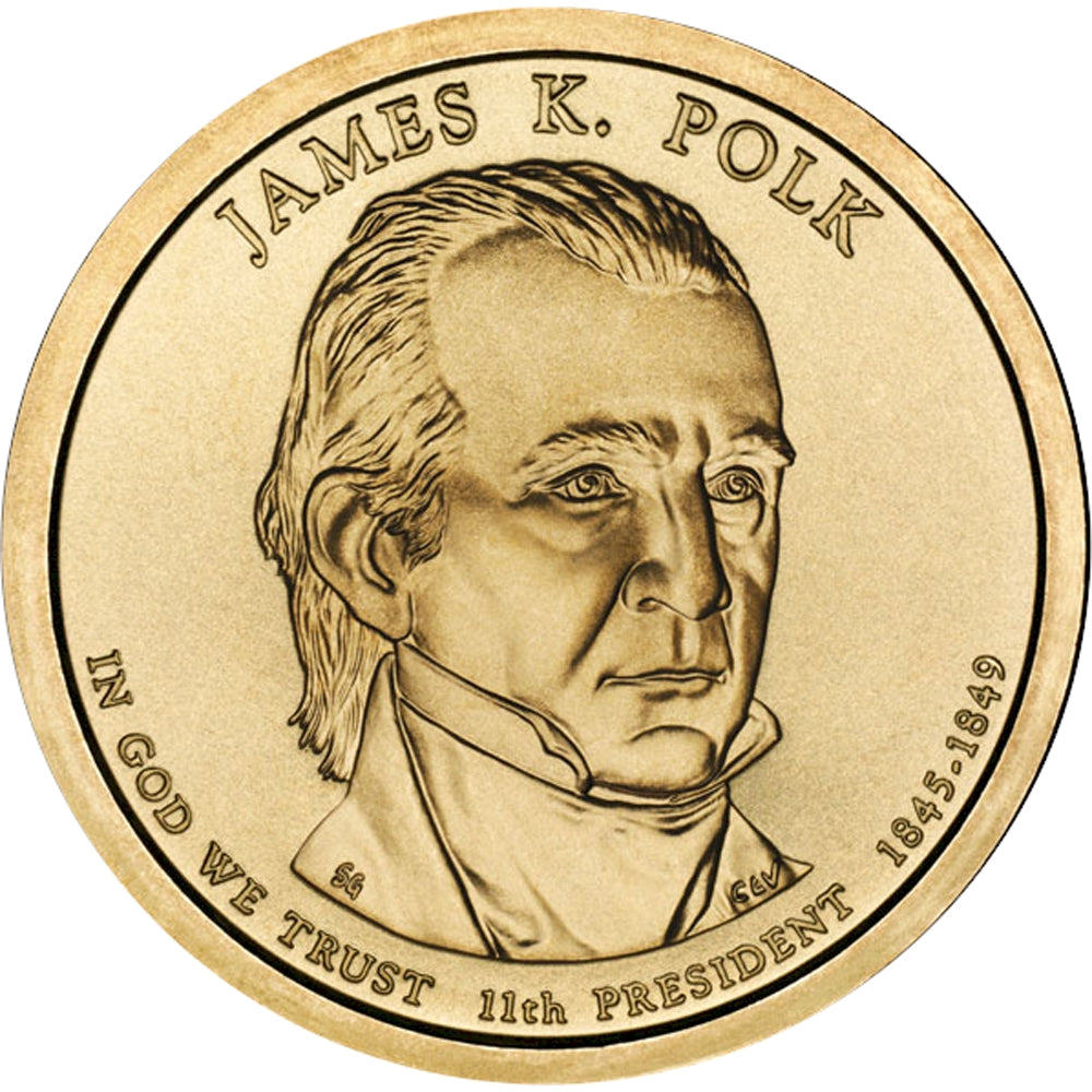 2009-D USA Presidential Dollar - James Polk Uncirculated