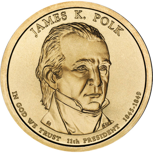 2009-P USA Presidential Dollar - James Polk Uncirculated