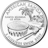 2009-P American Samoa USA Statehood Quarter Uncirculated (MS60)