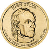 2009-D USA Presidential Dollar - John Tyler Uncirculated