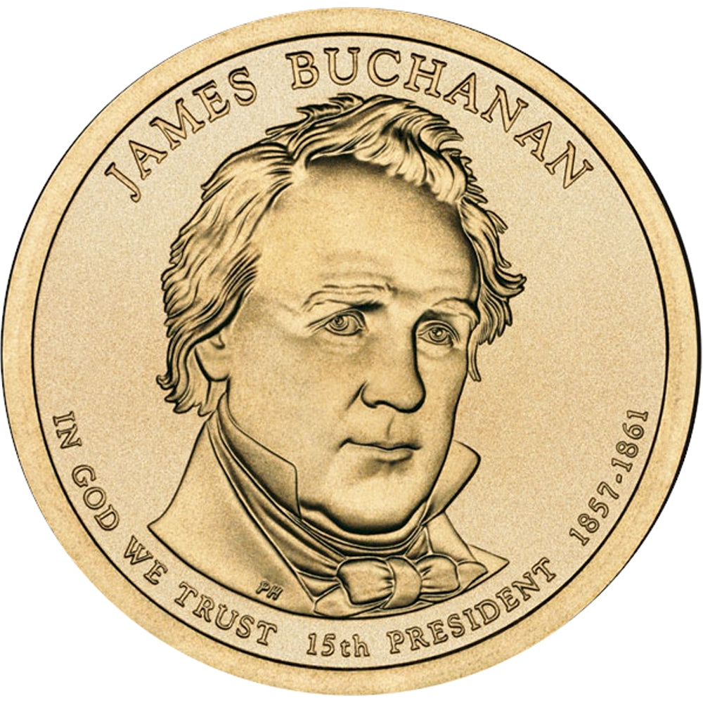 2010-P USA Presidential Dollar - James Buchanan Uncirculated