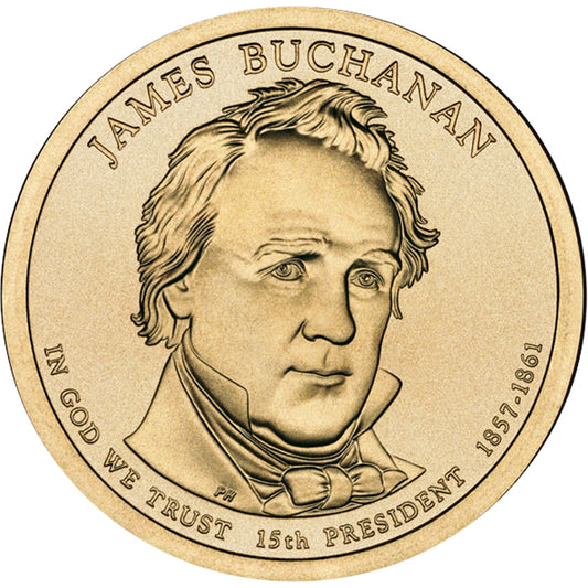 2010-P USA Presidential Dollar - James Buchanan Uncirculated