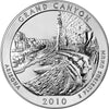 2010 P Grand Canyon USA National Parks Quarter Uncirculated (MS60)