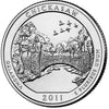 2011-P Chickasaw USA National Parks Quarter Uncirculated (MS60)