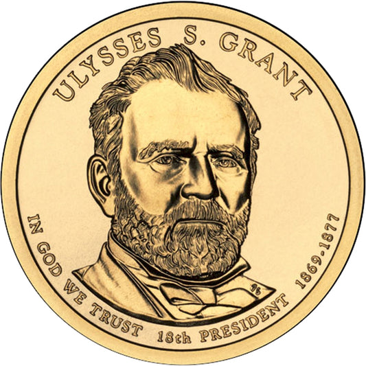 2011-D USA Presidential Dollar - Ulysses S. Grant Uncirculated