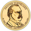 2012-D USA Presidential Dollar - Grover Cleveland 2nd Term Brilliant UNC (MS63)