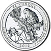 2012-D El Yunque USA National Parks Quarter Uncirculated (MS60)